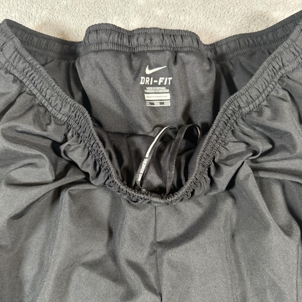 Nike Dri-FIT Shorts Youth Size 2XL Black Microfiber 11 Inch Running Gym Training - Picture 4 of 9